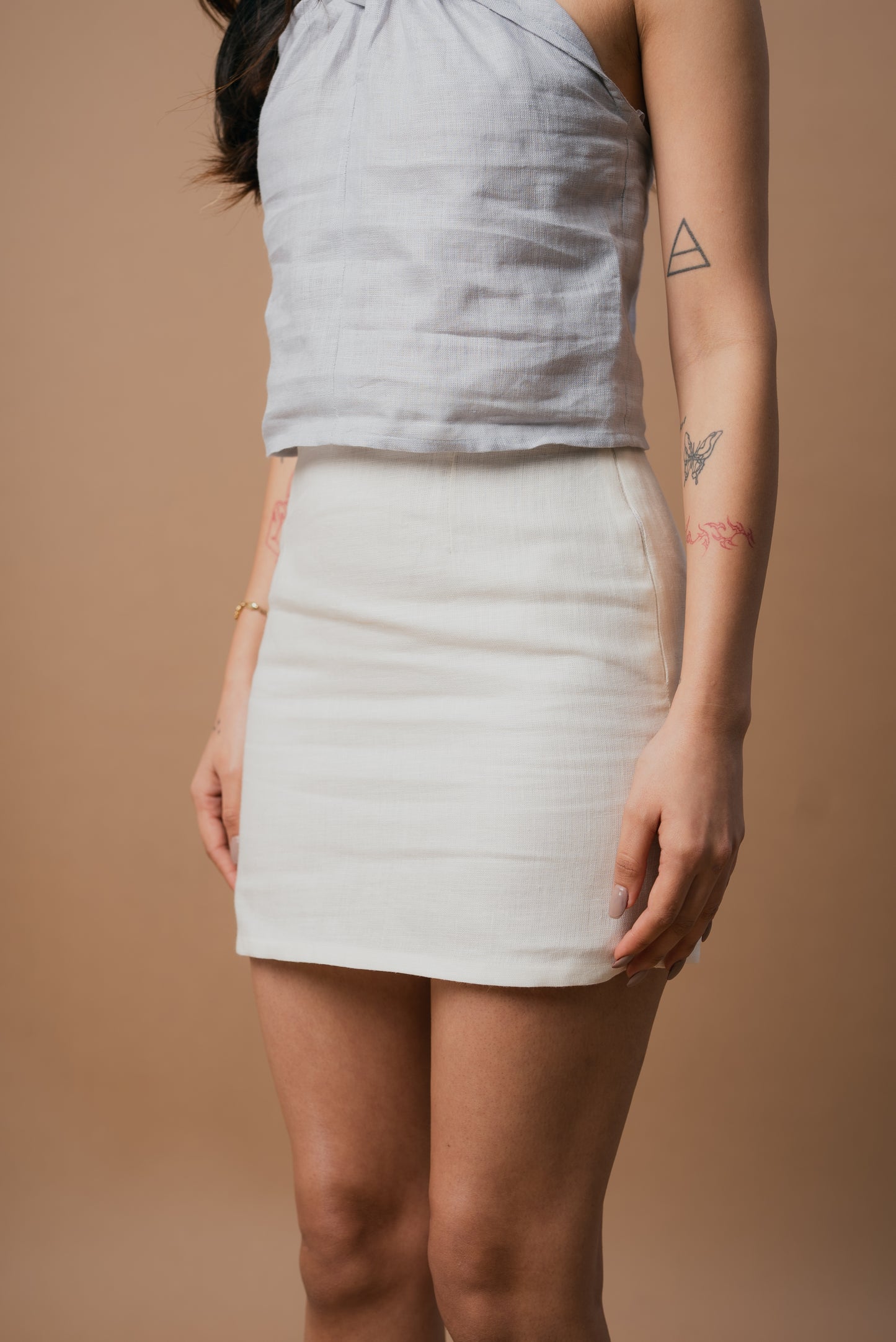 Mini Skirt Oatmeal