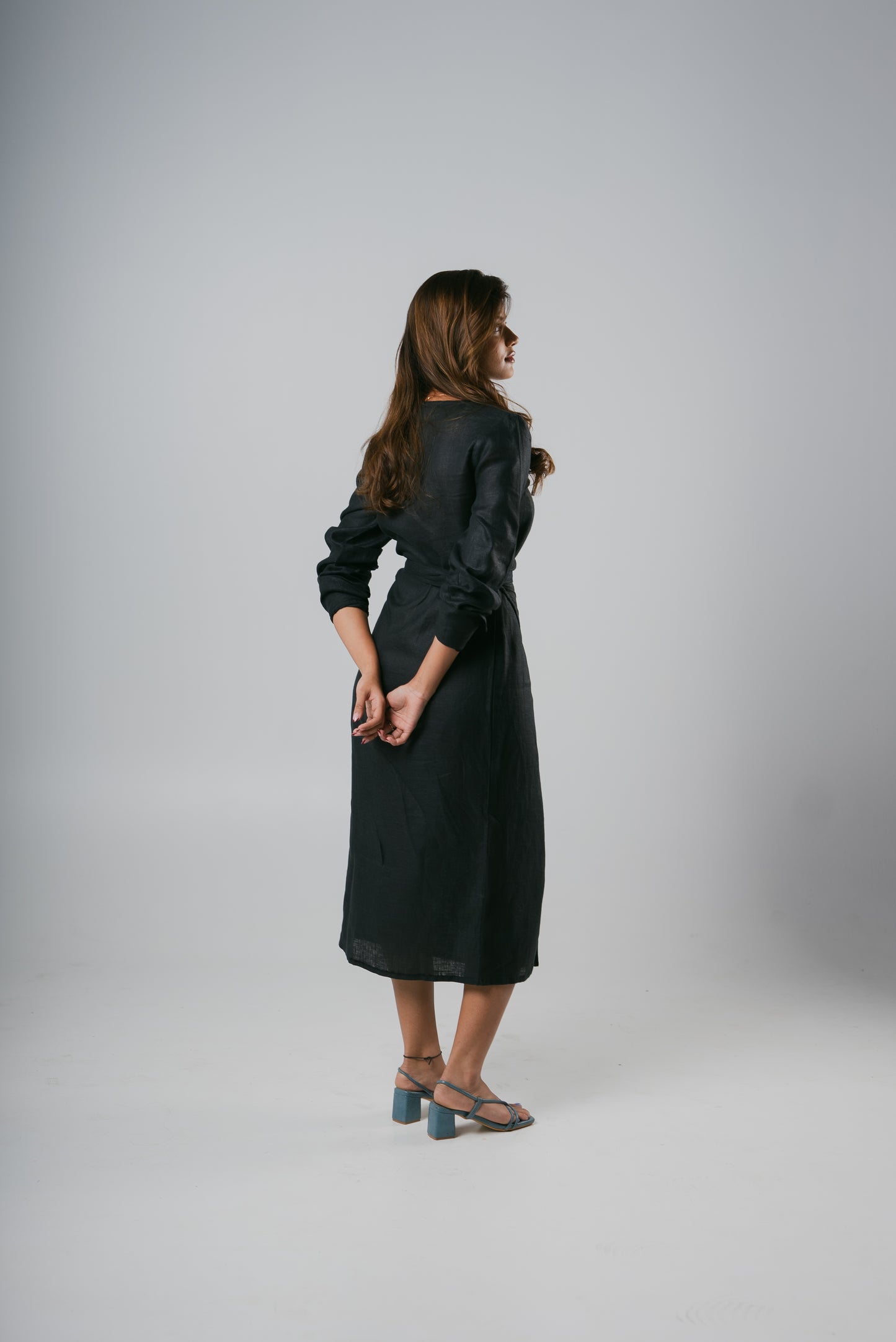 Ebony Wrap dress