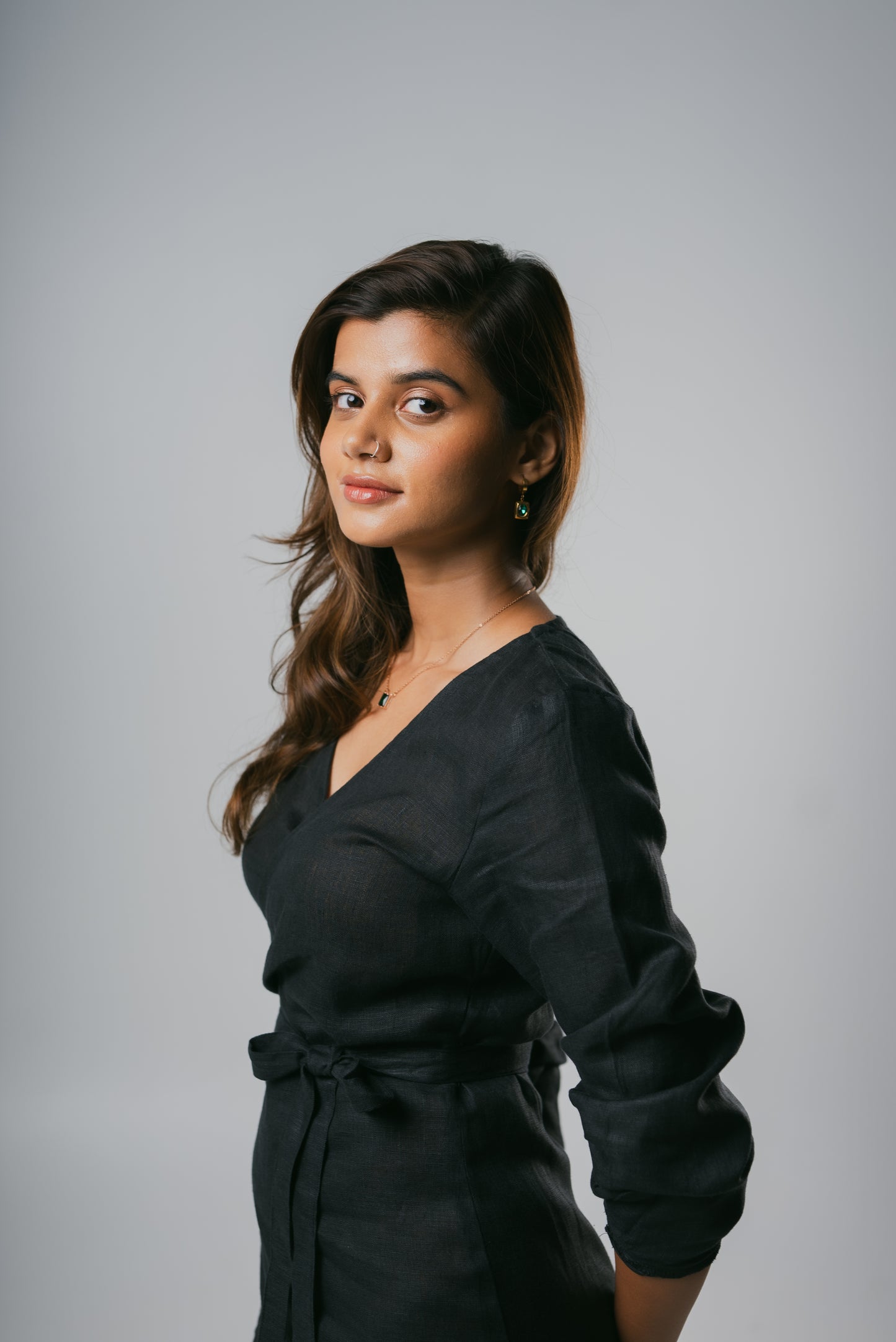 Ebony Wrap dress