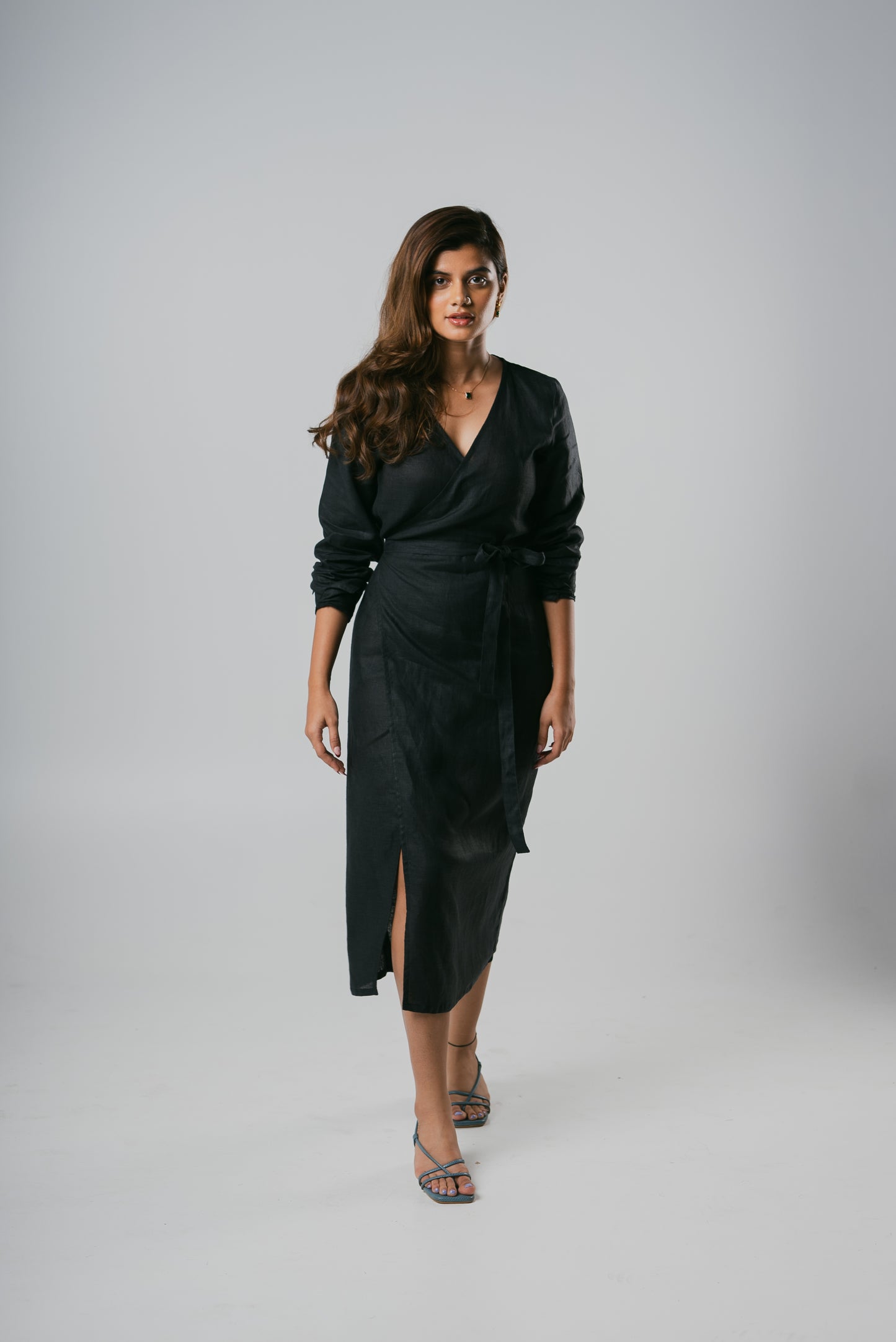 Ebony Wrap dress